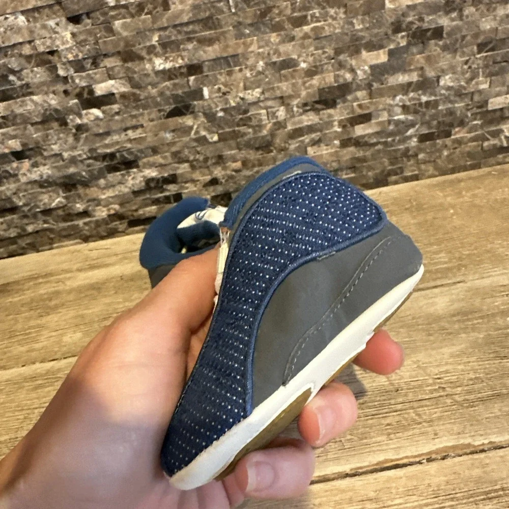 Vintage Nike Air Jordan 13 Retro‎ Blue Flint Gray 2C Baby Shoe 310274 441